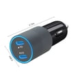 thumbnail image 3 of NARABB Car Accessory Must Haves PD45W Car Charging Fast Charging USB Cigarettes Lighter 63W Car Appearance Patent Car Charger Conversion Headd, 3 of 6
