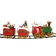 thumbnail image 1 of Juego de tren de Navidad, juego de pista de tren eléctrico con luces y sonido, tren de juguete familiar para niños y, 1 of 9