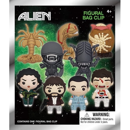 Alien vs Predator 3D Figural Foam Bag Clip Alien Mystery Pack (1 RANDOM Figure)