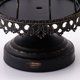 thumbnail image 3 of Candelabro decorativo con forma de jaula para pájaros, exquisito para decoración rústica del hogar (negro), 3 of 6