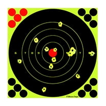BESTSKY Splatterburst Targets, Adhesive Splatter Target Stickers, 8 inch Paper Targets for Shooting Range, Reactive Targets for Indoor or Outdoor Shooting Practice