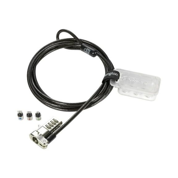 Universal 3-in-1 Combination Laptop Lock - Device Security Combination Lock