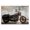 Sunset Ride Motorcycle Chrome, variant on Stupell Industries Art Deco Taking Flight Vintage Canvas Art, 24 x 16, by Kim Allen