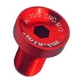 thumbnail image 4 of Perno de brazo de manivela de bicicleta Tornillo de bielas de bicicleta para bicicleta de montaña y carretera para eje central Tornillo de manivela de Rojo, 4 of 8