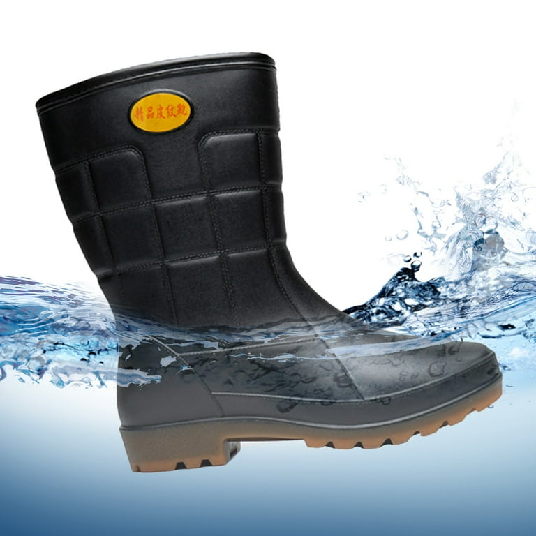 Wide mid shop calf rain boots
