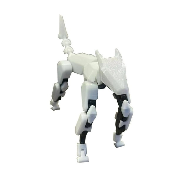 Muñeca humana impresa en 3D con múltiples articulaciones, juguete de descompresión de estilo mecánico completamente móvil