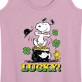 thumbnail image 3 of Peanuts - Lucky - Women's Racerback Tank Top, 3 of 6