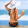 thumbnail image 5 of Flower Butterfly Detachable Sponge Adjustable Strap Bikini Set Two-Pack for Various Scenes, 5 of 6