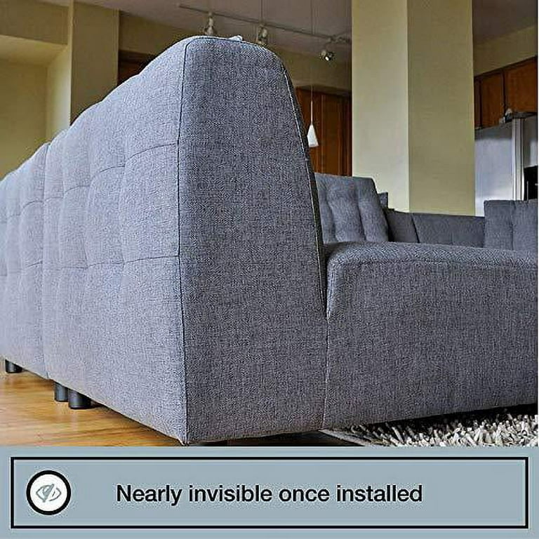 Under Couch Blocker Sectional Connectors For Sliding Sofas Stop Things  Going Under Sofa Couch Or Bed Easy To Install For Hard