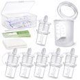 thumbnail image 1 of Kit Haakaa para Colección de Calostro 2ml 6 piezas y Taza de Alimentación con Tapa de 25ml, 1 of 9