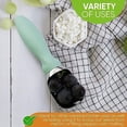 thumbnail image 3 of Heavy Duty Metal Ice Cream Scoop - Dishwasher Safe Ice Cream Scooper - Commercial Icecream Scoop Spade - Professional Kitchen Gadgets for Gelato, Melon, Sundae - Cookie Spoon - Mint, 3 of 7