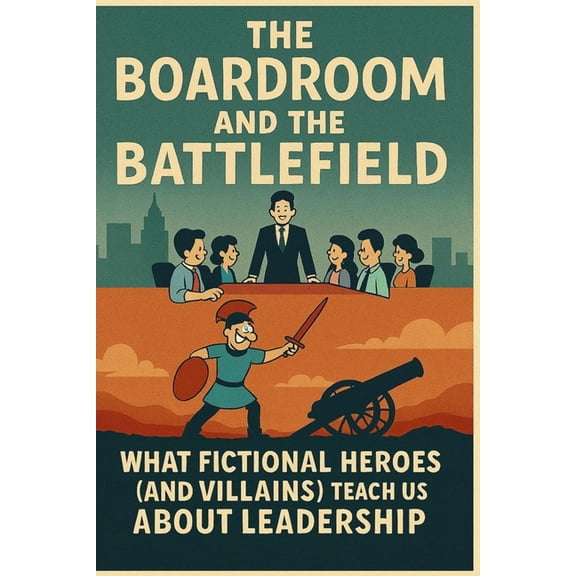 The Boardroom and the Battlefield: - What Fictional Heroes (and Villains) Teach Us About Leadership, (Paperback)