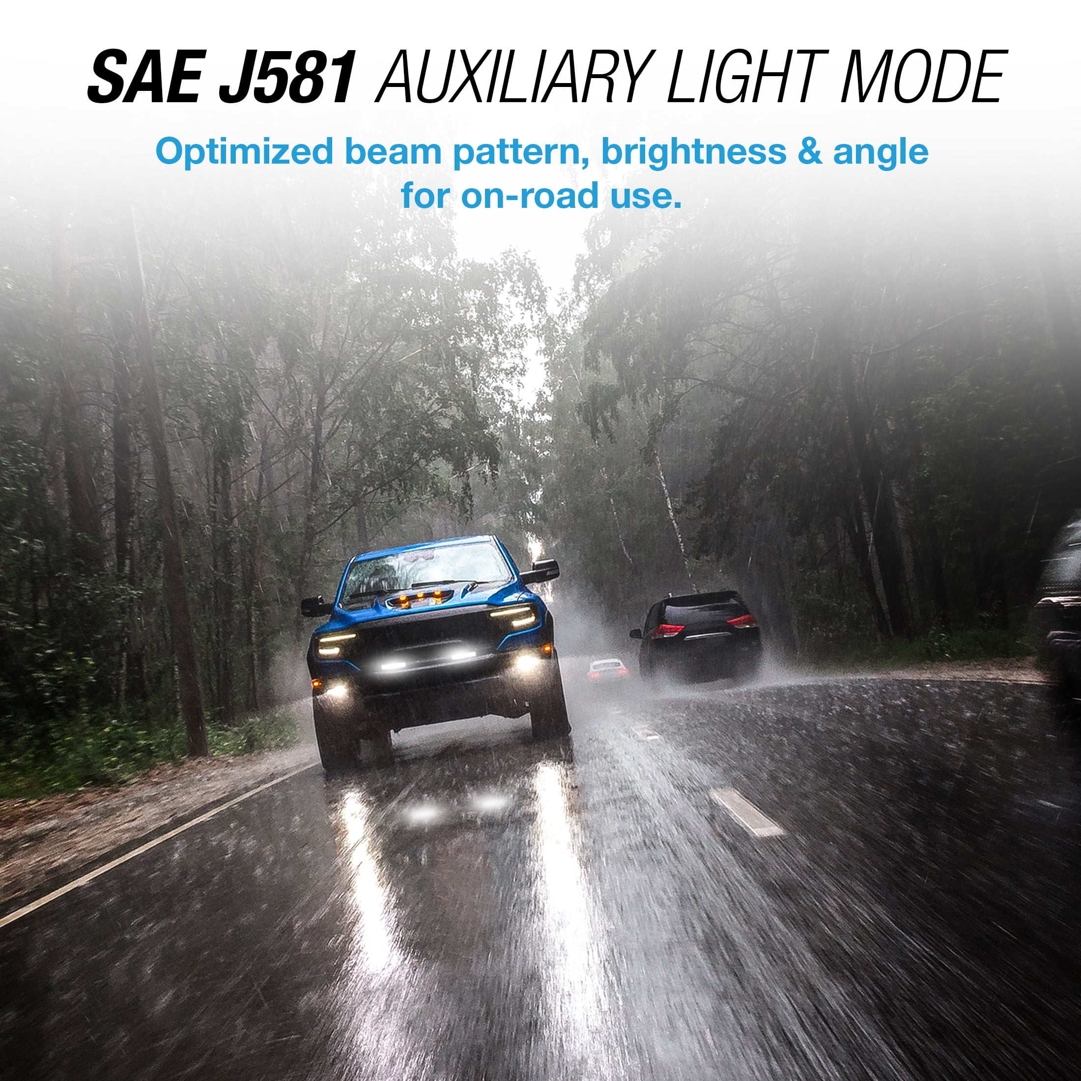 Type S Elevate 6 Inch Spot Beam Accent Light Bar Set - DOT Compliant, 2400 Lumens, Waterproof, Die-Cast, Off-Road Lights for Trucks, Jeeps, UTVs, ATVs, 2 Pack