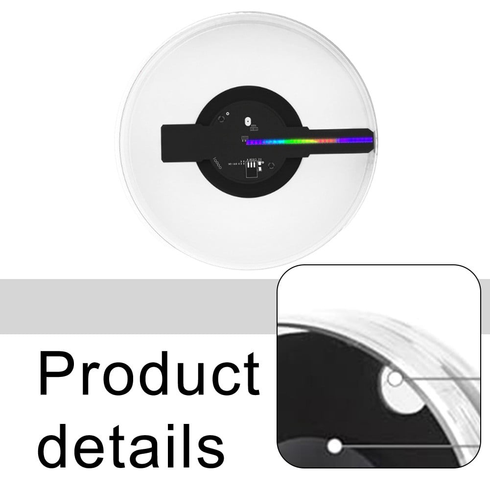4.7" 3D Hologram Fan with WiFi and BT: 700 Video,for Christmas,Shops, Bars