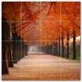 thumbnail image 1 of Picture-Tiles.com: Autumn Ceramic Tile Wall Mural WAL500001-44S. 17"W x 17"H using (16) 4.25" x 4.25" Ceramic Tiles-Satin Finish, 1 of 3