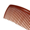 thumbnail image 6 of Unique Bargains 4 Pcs Classic Side Clip Hair Comb Teeth Hair Combs 4" Plastic Brown, 6 of 6