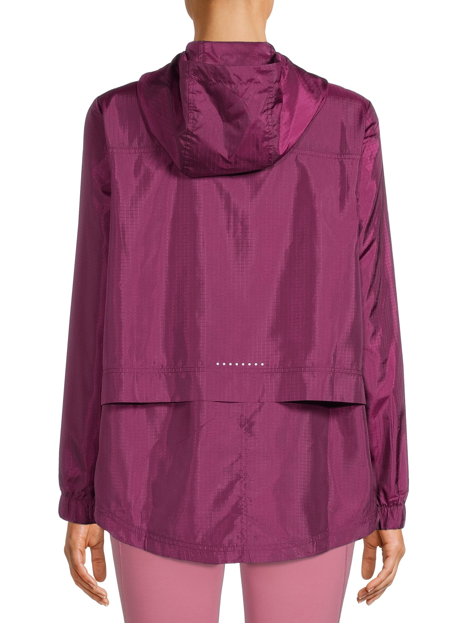 windbreaker jacket purple