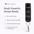 thumbnail image 5 of BURN Pepper Spray 1/2oz for Self Defense Black, 5 of 9