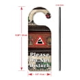 thumbnail image 3 of Do Not Disturb Door Knob Hanger Sign - Trains & Signs II - Image by Dan Morris, 3 of 3
