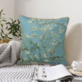 thumbnail image 5 of Home Decoration Outdoor Almond Blossom Throw Pillow Cover Case Velvet border pillowcase Decorative Cushion for Couch Bed（Without pillow core）, 5 of 6