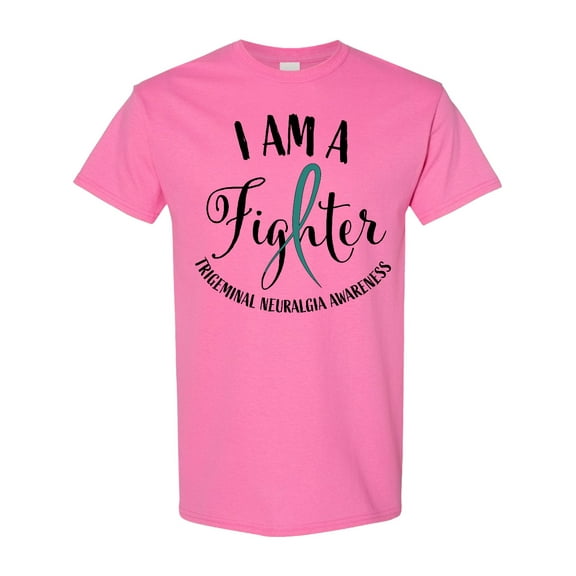 Inktastic Trigeminal Neuralgia Awareness I Am a Fighter T-Shirt