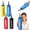 Black,Blue,Yellow,Red, variant on Clearance Under $2.89 1L Sports Water Bottle with Long Nozzle, Squeeze-Type Hydration Bottle for Gym Workout Training