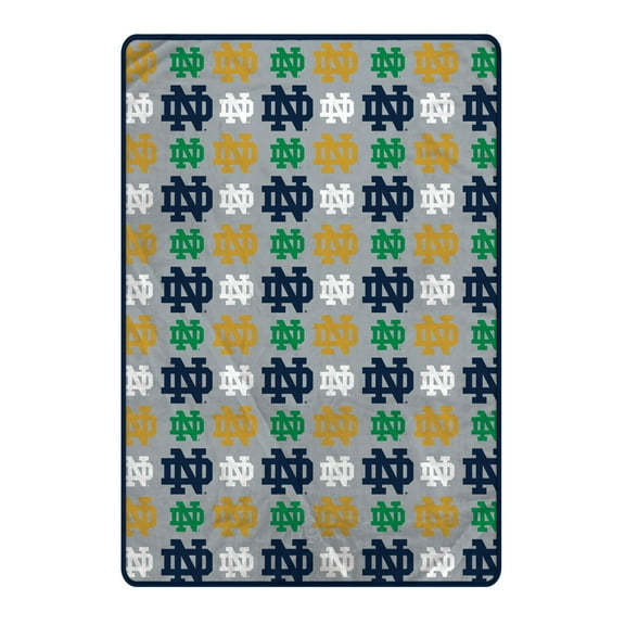Pegasus Notre Dame Fighting Irish 66" x 95" Oversized Logo Roll Ultra Cozy Blanket