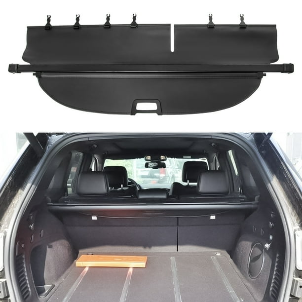 GTP Retractable Tonneau Cargo Cover Rear Trunk OE Style Black Shade