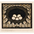 thumbnail image 2 of Julie de Graag 21x20 Black Ornate Framed Double Matted Museum Art Print Titled: May (1918), 2 of 5