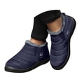 thumbnail image 3 of YLYL Snow Boots for Women Waterproof Heel Slip on Anti-Slip Water Resistant Ankle Booties, 3 of 6
