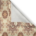 thumbnail image 3 of Ambesonne Earth Tones Kitchen Curtains, Mandala Lace Style Art, 55"x45", Burgundy Coral Ivory, 3 of 3