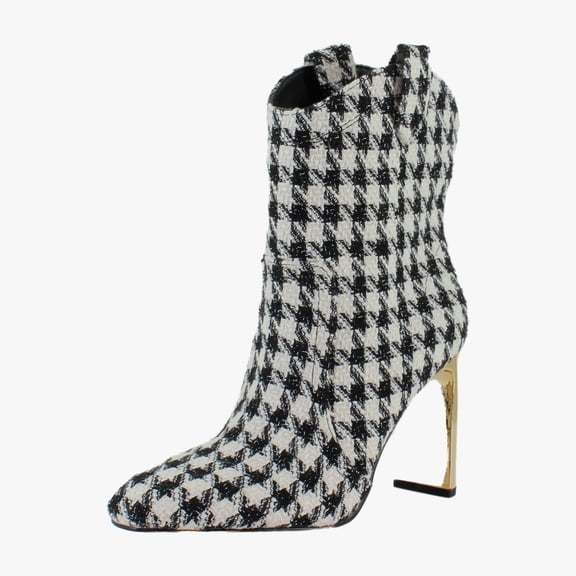 Jessica Simpson Xovira Women's Boots Black/White Size 7.5 M