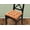 Rust, variant on Handmade Cotton Chair Seat Pad Cushions with Ties - 16''x16'' - 3'' Thick - Comfort and Style for Your Chairs