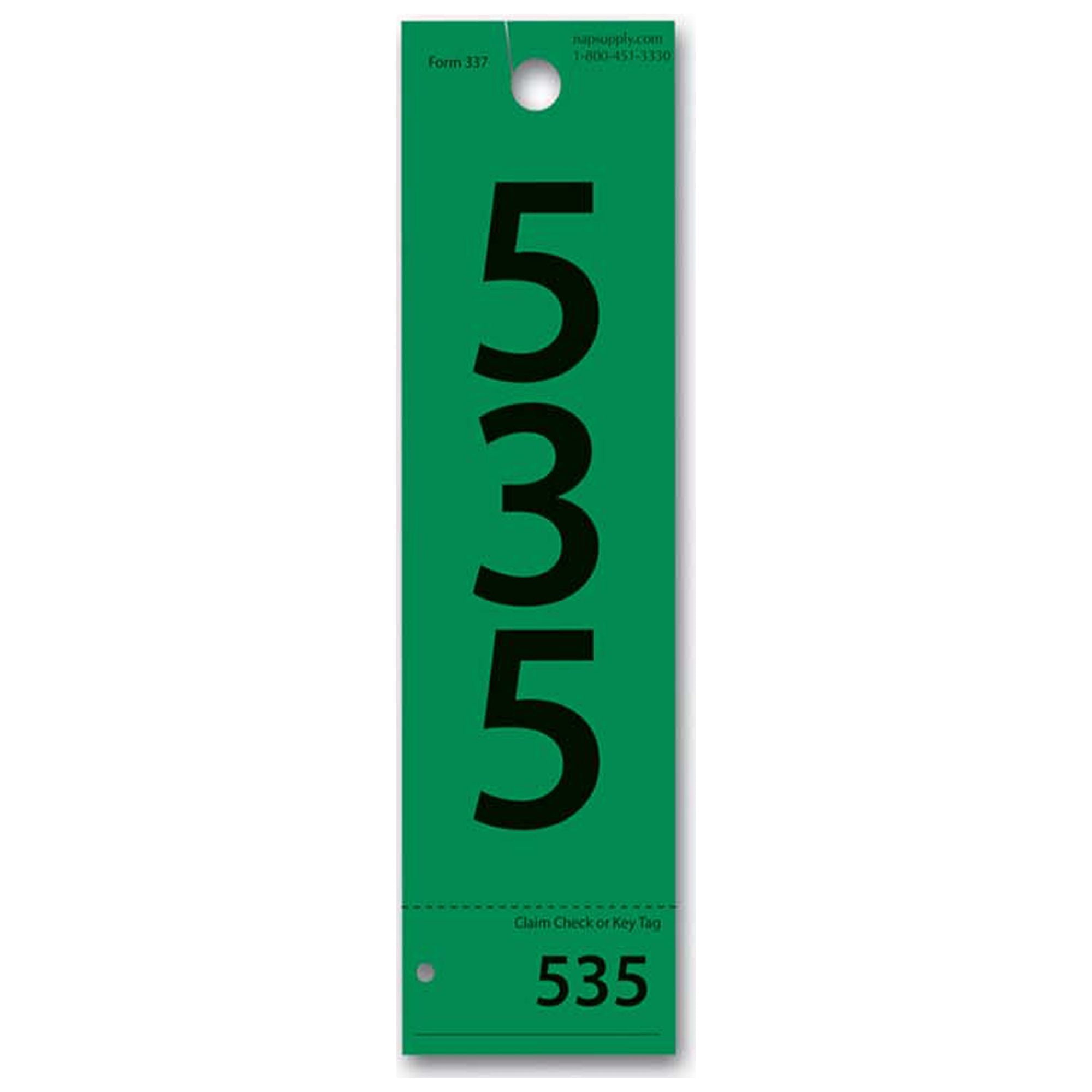 Auto Service ID Hang Tag - Pack of 1,000