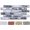 Waterwash Brick, variant on 3D Gray Faux Brick Wall Panel, Peel and Stick Wall Covering, 12 Pcs of 22.8" x 11.8", Not Real Brick, UrltraLight PVC Self Adhesive Brick Decorative Tile,Paintable,Covers 22.48 sq.ft