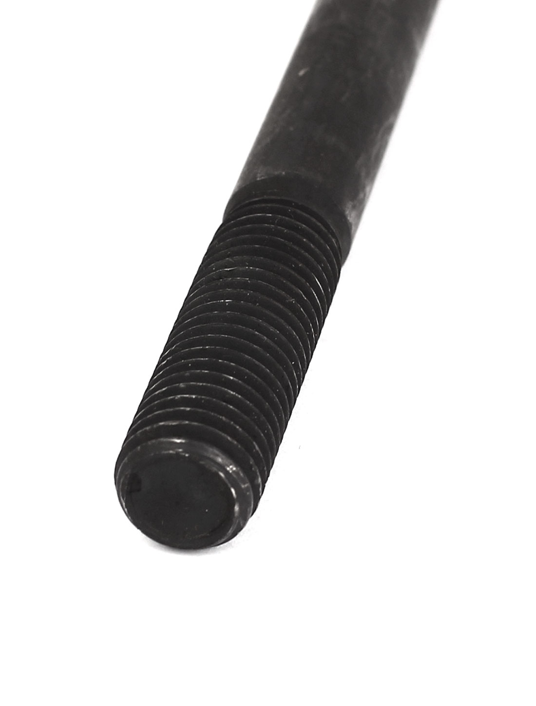 Unique Bargains M12 x 200mm 12.9 Alloy Steel Hex Socket Head Cap Screw Bolt Black 2Pcs
