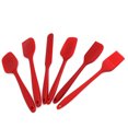 thumbnail image 4 of outdoorline 6pcs Silicone Spatula Set Silicone Kitchen Utensils Kit Brush Spoon Spatula Non-Stick Cooking Baking Tools, 4 of 9