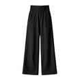 thumbnail image 4 of Lvshlubb Women's Maternity Pants High Waisted Lounge Workout Sweatpants Casual Pregnancy Joggers Plus Size Maternity Clothes, 4 of 5