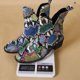 thumbnail image 5 of NECHOLOGY Botas Mujer Adulto Femenino Zapatos Botines mujer Zapatos de mujer grandes de otoño e invierno, zapatos informales de tacón bajo con estampado, botas para mujer (Blue, 8.5), 5 of 7