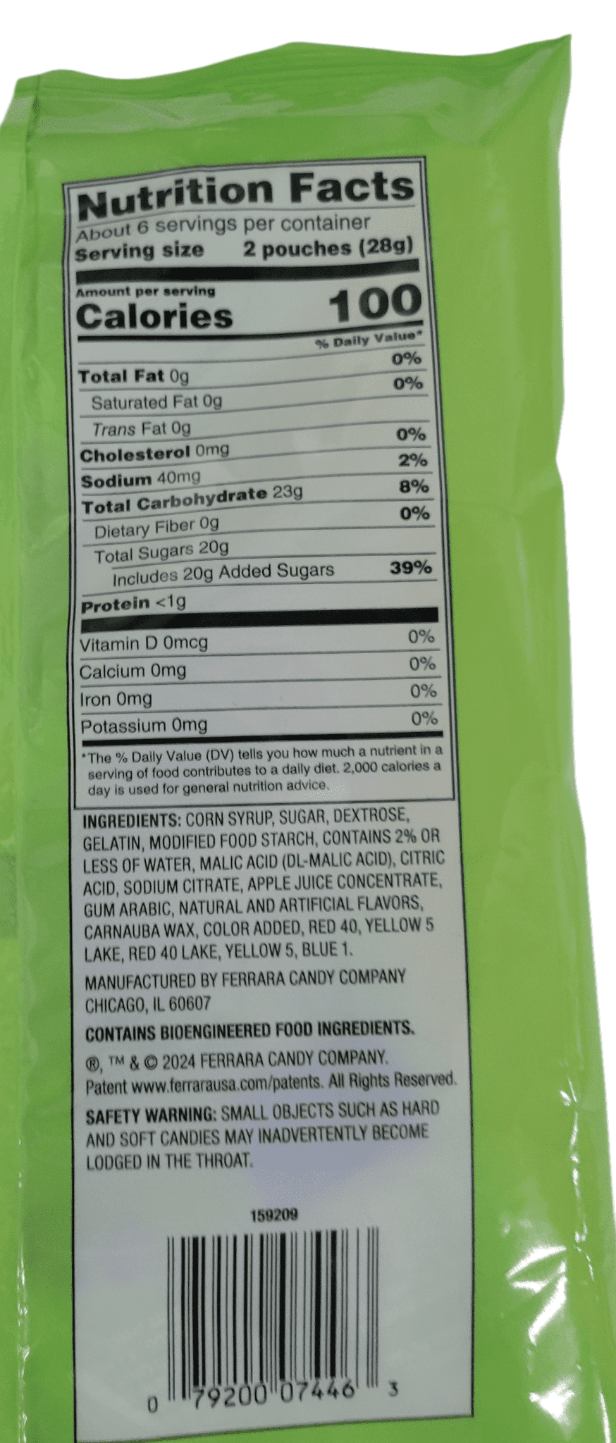 Nerds Gummy Clusters Treat Pack Easter 6 oz Bag, Pack of 2