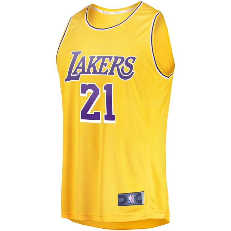 Men s Fanatics Branded Patrick Beverly Gold Los Angeles Lakers