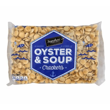 Signature SELECT Crackers Oyster and Soup, No Cholesterol, No Saturated Fat, 9 Oz