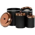 thumbnail image 5 of Ashby Copper Black Metal Canister MD, Set of 2, 5 of 7