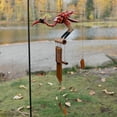thumbnail image 4 of Scarlet Bobbing Head Bamboo Wind Chime, 4 of 4