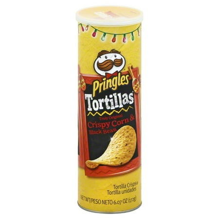 UPC 038000849138 product image for Pringles Tortillas Original Crispy Corn & Black Bean Tortilla Chips, 6.07 Oz. | upcitemdb.com