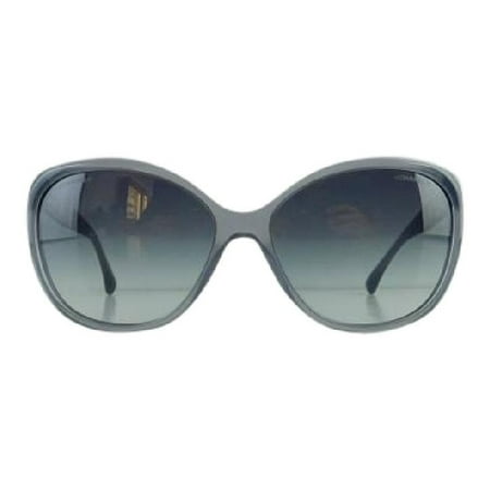 Gently Used Chanel 5309-B 1467/S6 Grey Blue Plastic Sunglasses 59mm
