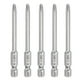 thumbnail image 1 of 5pcs #2 Punta de destornillador Phillips PH2 1/4" Hex 3" (75mm) S2 Acero, 1 of 7