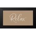thumbnail image 2 of Louise, Gigi 24x14 Black Modern Framed Museum Art Print Titled - Relax, 2 of 5