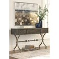 thumbnail image 2 of Ashley Quinnland Accent Console Table in Antique Gray and Champagne, 2 of 5