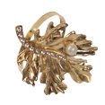 thumbnail image 3 of Coofit Napkin Ring Rhinestone Stainless Steel Napkin Wrap Wedding Decor for Banquet, 3 of 6